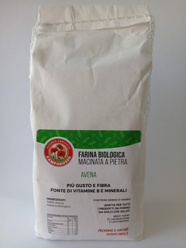 Farina Biologica di Avena Macinata a Pietra - immagine 2