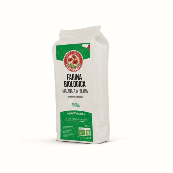 Farina Biologica di Avena Macinata a Pietra