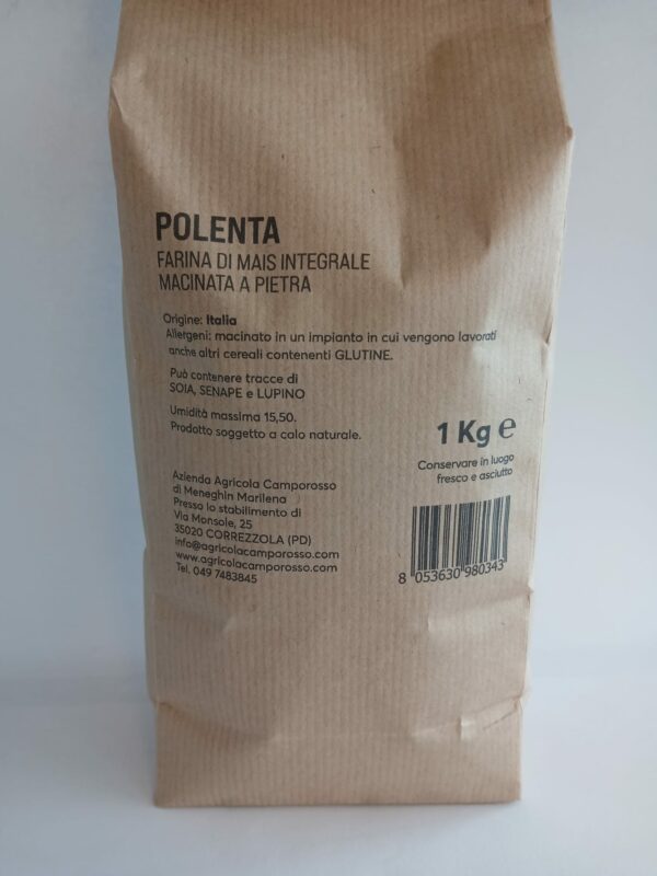 Polenta di Mais Integrale Macinata a Pietra - immagine 2