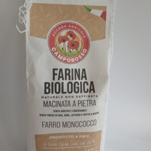 Farina Biologica di Farro Monococco Macinata a Pietra - formato da 500 gr